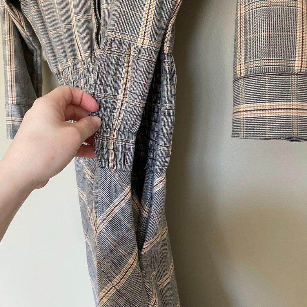 Maje Plaid Resha Dress Size Small - Picture 6 of 7
